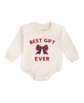 Детский праздничный комбинезон Sweet Wink Baby Girls' Best Gift Ever Long-Sleeve Holiday Romper