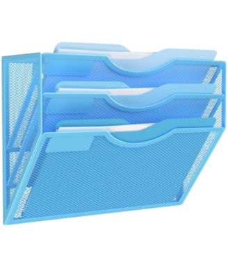 Blue 3 tier & no hangers