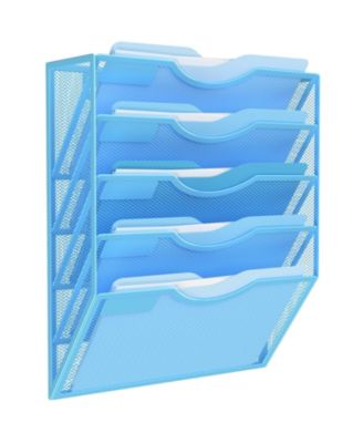 Blue 5 tier & no hangers