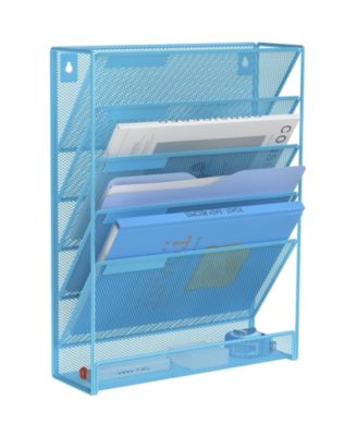 Blue 6 tier & no hangers