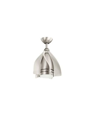 Kichler 15" Kichler Terna Brushed Nickel LED Ceiling Fan