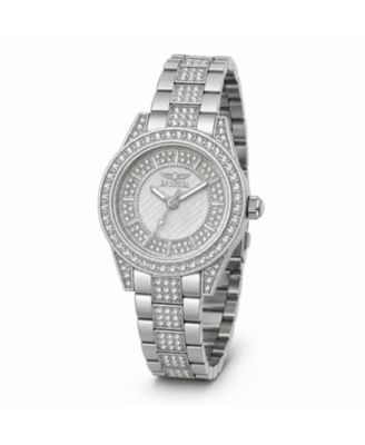 Invicta Women's Quartz Wildflower Water-Resistant Stainless Steel Bracelet Watch, 32mm