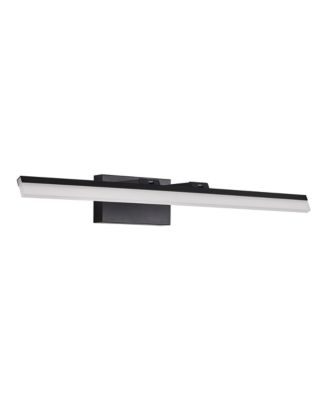 BUSDAYS 32 Inch LED Vanity Light Modern Sleek Metal Wall Light for Bathroom Mirror Dressing Room Sink