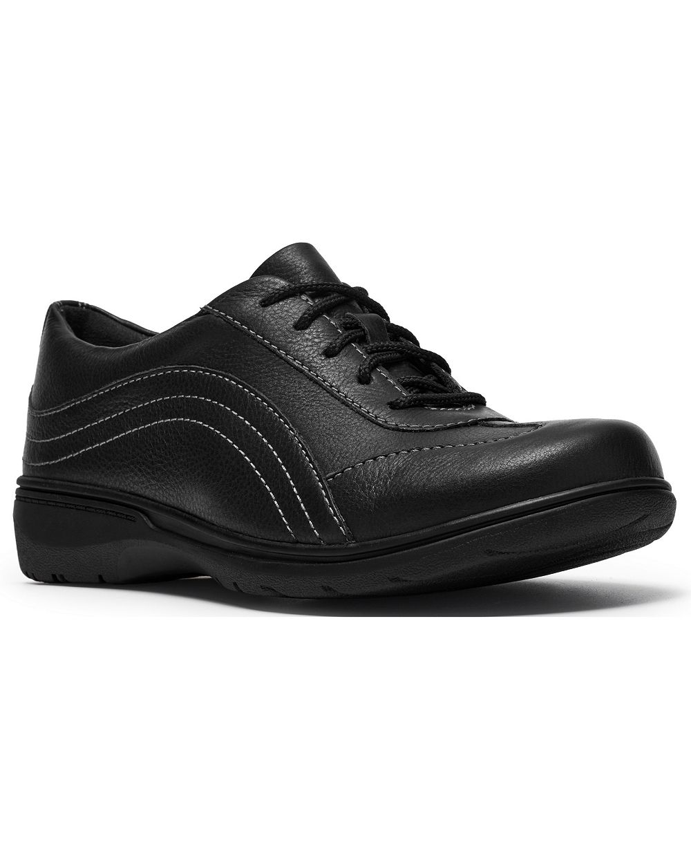 Clarks женские кожаные рабочие кроссовки Carleigh Dream