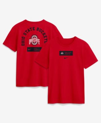 Nike мужская футболка с круглым вырезом Primetime с логотипом Ohio State Buckeyes
