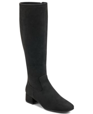 Easy Spirit Women's Danilyn Tall Extra Wide Calf Block Heel Dress Boots