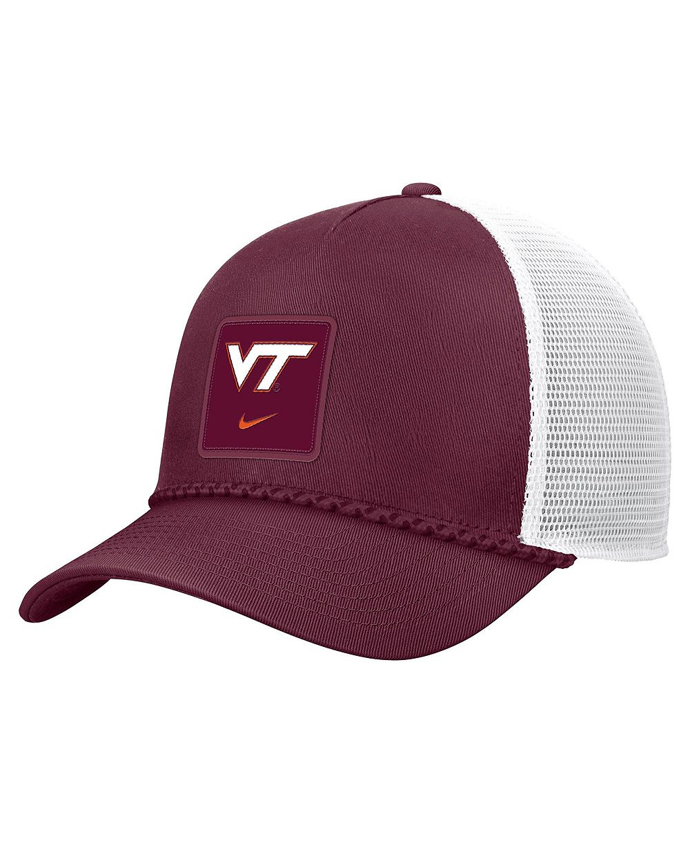 Nike Men's Maroon Virginia Tech Hokies 2026 On-Field Rope Adjustable Trucker Hat