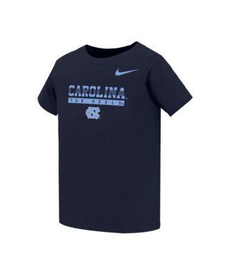 Toddler Nike Navy North Carolina Tar Heels Name Bar Legend Dri-FIT T-Shirt