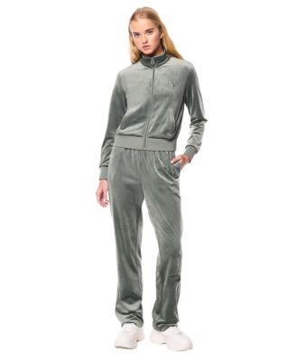 Sergio Tacchini женские прямые спортивные брюки из велюра Nuvola