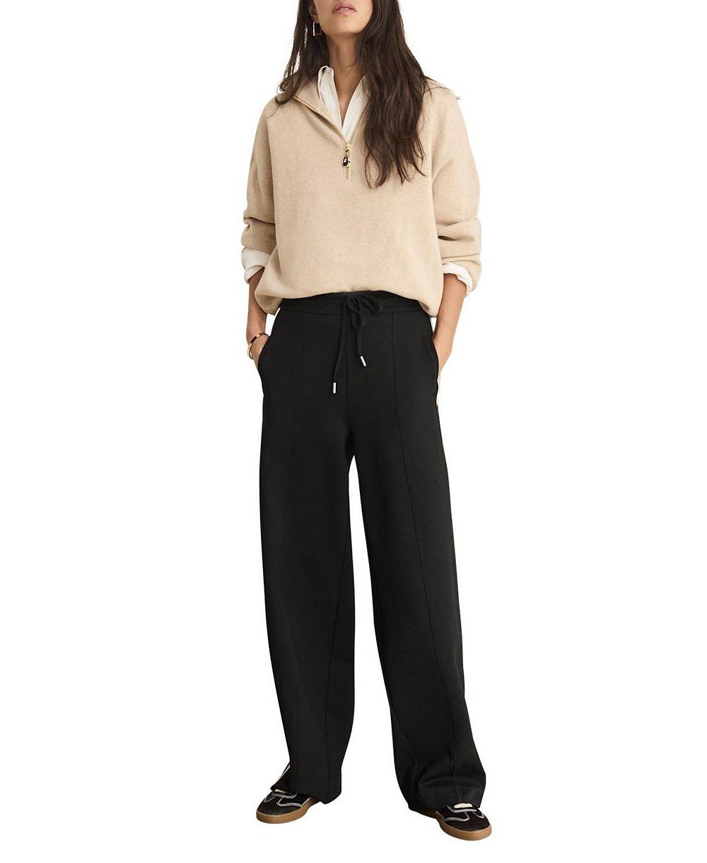Mint Velvet Women's Side Stripe Barrel Trousers