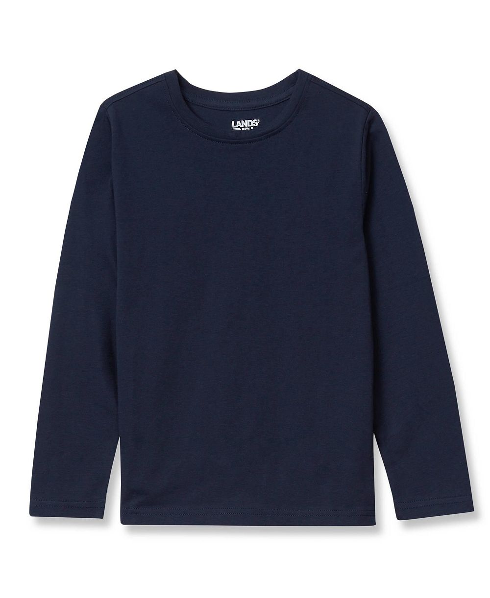Lands' End Kids Long Sleeve Basic Tee