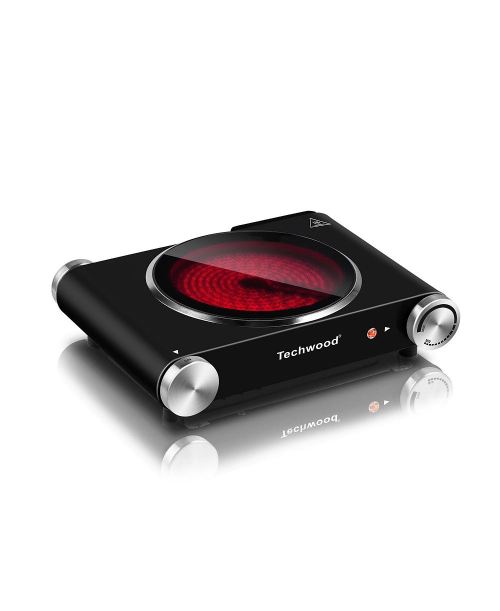 TECHWOOD 1200W индукционная плита с инфракрасной керамической конфоркой