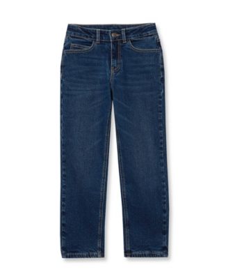 Lands' End Boys' 4-20 Relaxed Straight-Leg Denim Jeans