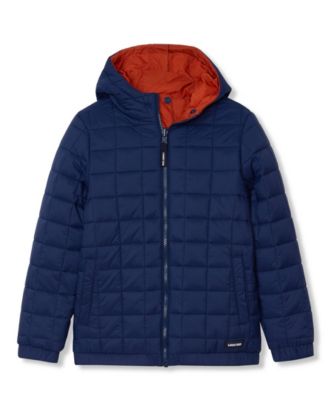 Navy/burnt orange