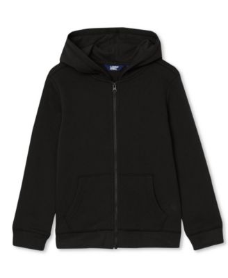 Флисовая худи с полным zipper из хлопковой смеси для мальчиков и девочек, Lands' End