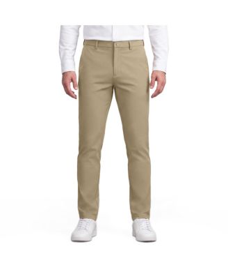 Jack Archer Men's Jetsetter Flat-Front Straight-Fit Casual Pants