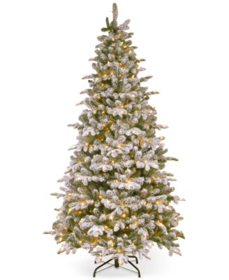 National Tree Company ель Snowy Everest 7.5' с 450 прозрачными лампами