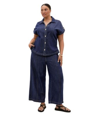 Dark denim