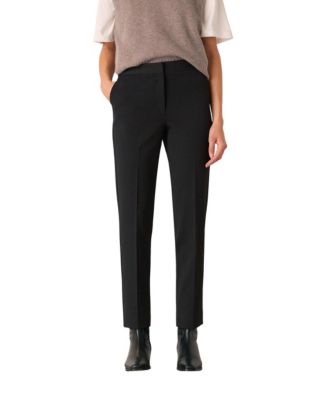 Whistles Women's Lily Mid-Rise Cigarette Trousers