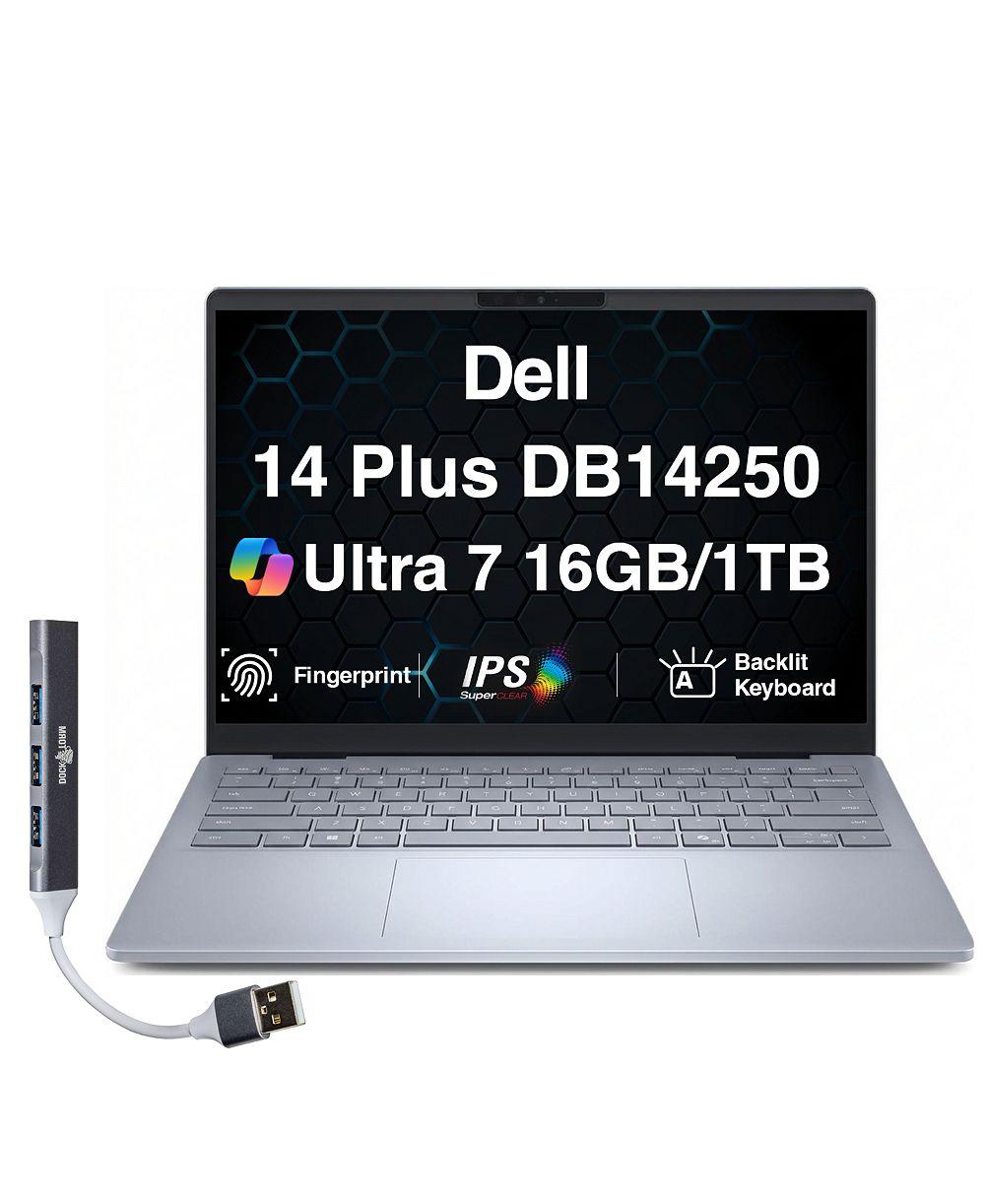 Ноутбук Dell 14 Plus DB14250, 14,0 дюйма