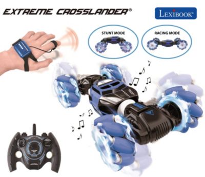 Lexibook Extreme Crosslander Gesture-Control Off-Road Rechargeable Remote Control Car