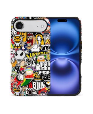 Lisen Чехол для телефона Apple iPhone Air, 2-слойный прочный, наклейки Bomb 2