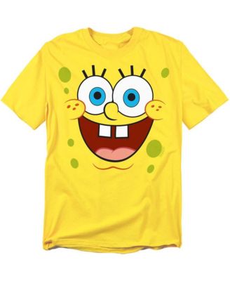 SpongeBob SquarePants Men's Goofy Smile Graphic Classic-Fit T-Shirt