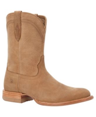 Durango Men's Santa Fe Full-Grain Leather Mid Calf Round Toe Roper Boots