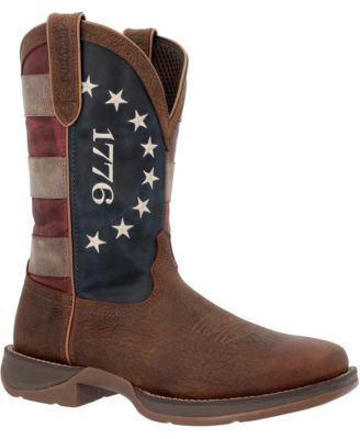 Durango Men's Rebel America 250 Square-Toe Western Boots