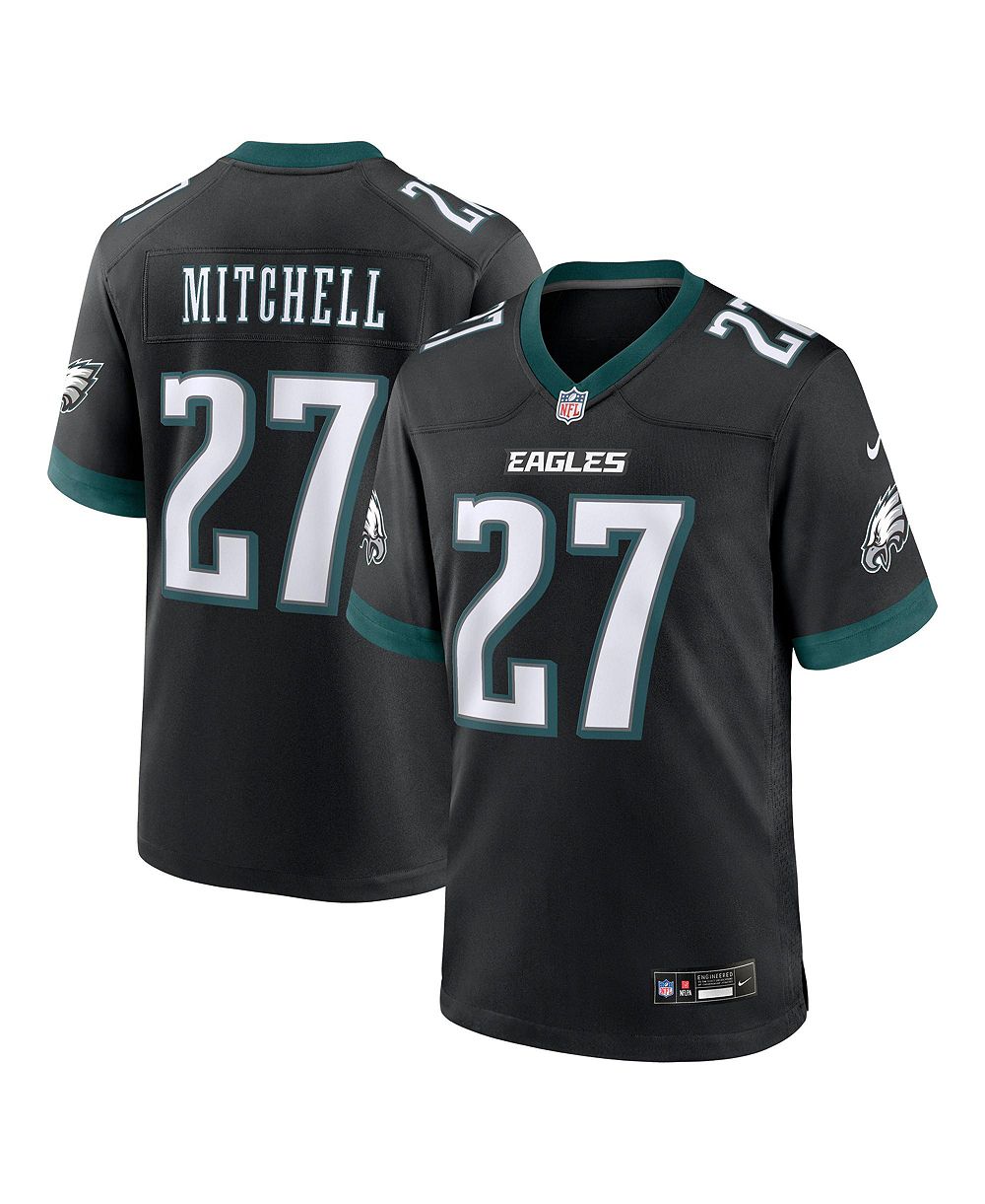 Nike Men's Quinyon Mitchell Black Philadelphia Eagles Alternate Game Jersey