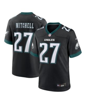 Nike мужская игровая футболка команды Philadelphia Eagles, альтернативный дизайн, имя Quinyon Mitchell