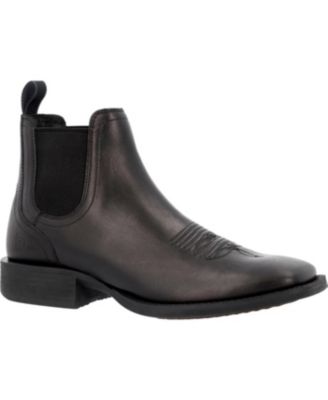 Durango Men's Shyloh Full-Grain Leather Square Toe Chelsea Boots