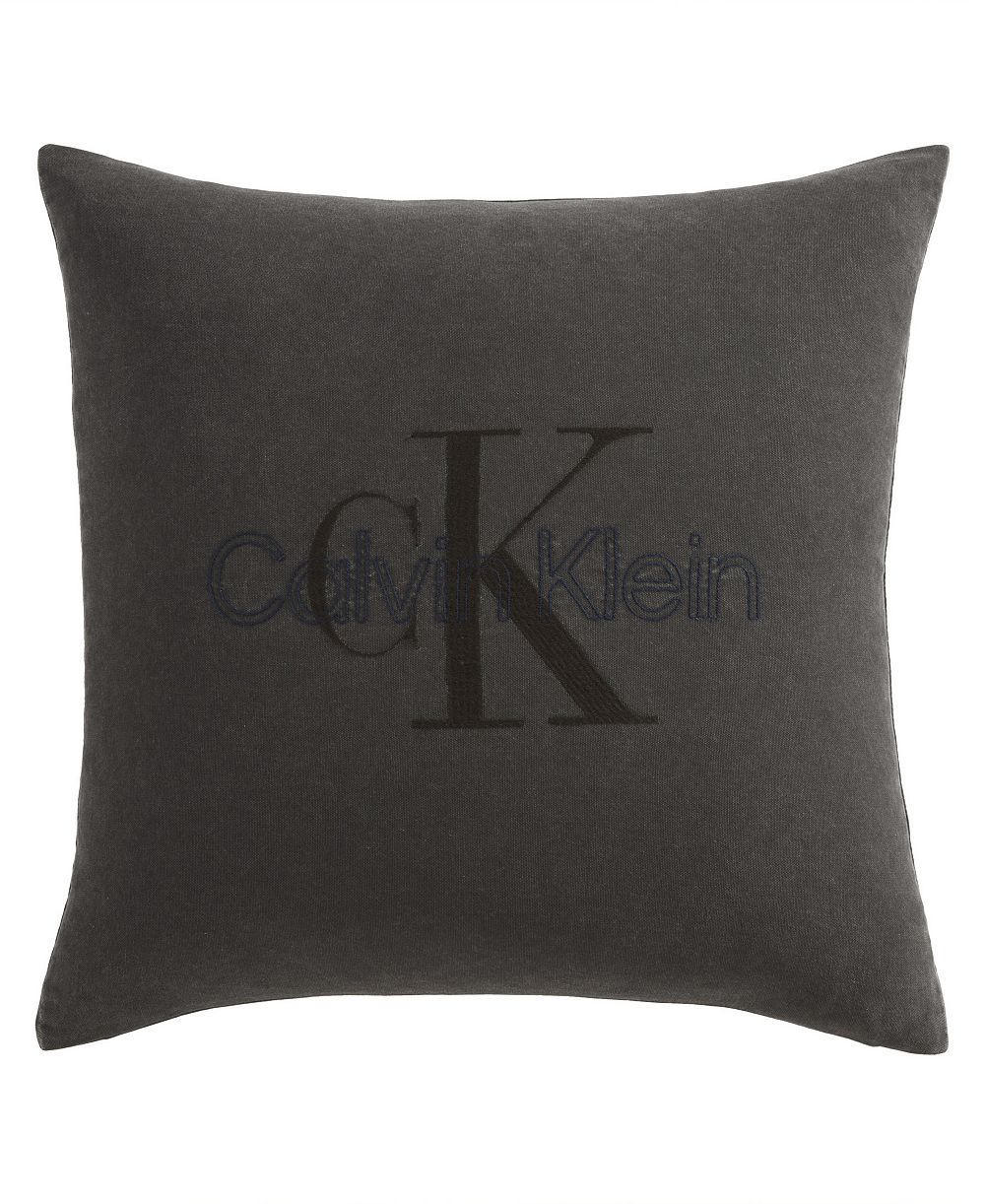 Calvin Klein CK Logo Decorative Pillow, 22" x 22"