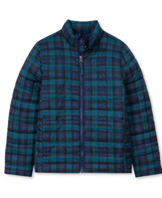 Dark green blackwatch plaid