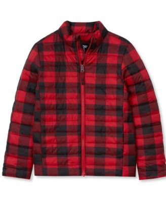 Red buffalo plaid