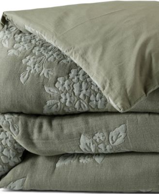 River stone green floral