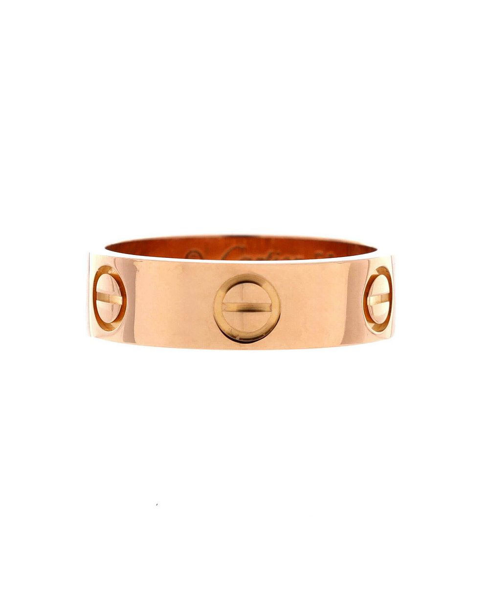 Pre-Owned Cartier Love Band Ring in 18K Rose Gold