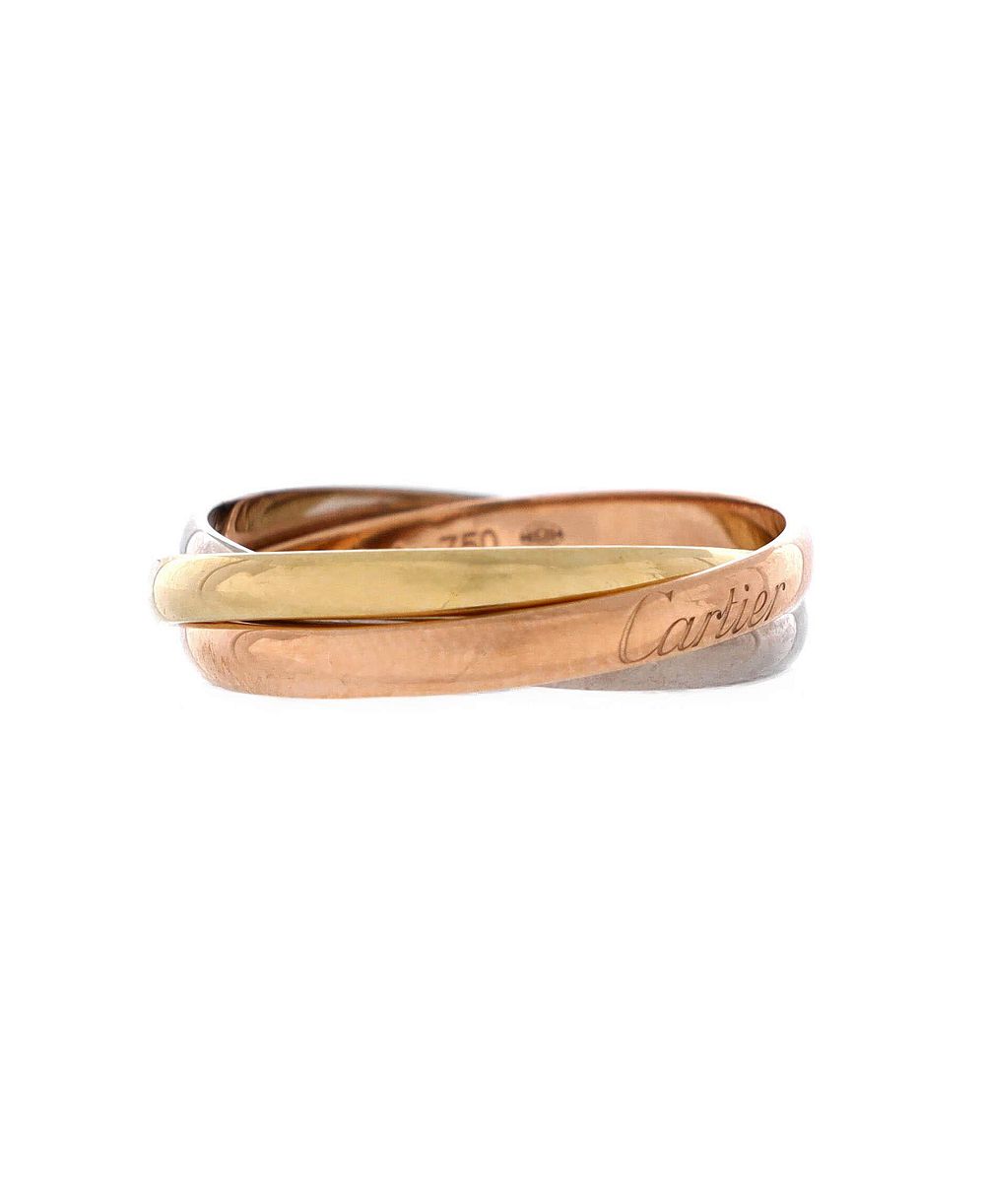 Pre-Owned Cartier кольцо Trinity из 18-каратного трехцветного золота