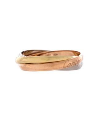 Pre-Owned Cartier кольцо Trinity из 18-каратного трехцветного золота