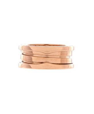 Б/у кольцо Bvlgari B.Zero1 из розового золота 18 карат