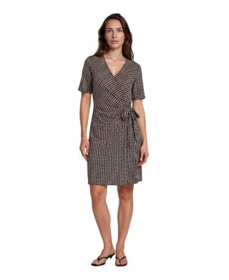 Masai Copenhagen Women's Raven V-Neck Short-Sleeve Wrap Dress