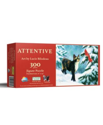 SunsOut Attentive 300-компонентная интерактивная настольная головоломка, возраст 15+