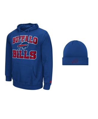 Men's Starter  Black Las Vegas Raiders Hoodie and Cuffed Knit Hat Combo Pack
