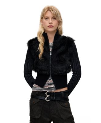 Desigual Women's Fur jacket