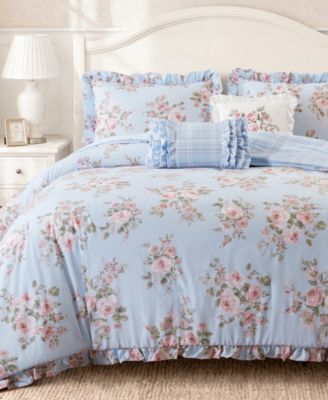 Madison Park Essentials Elena Floral 4-Piece Comforter Set, Twin/Twin XL
