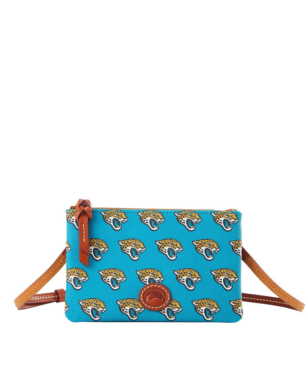 Кросс-боди сумка с верхней молнией Jacksonville Jaguars от Dooney & Bourke