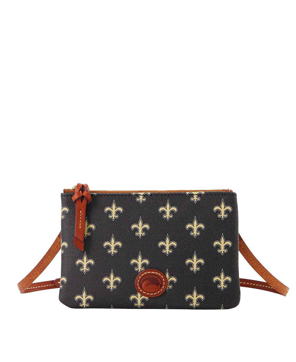 Dooney & Bourke  New Orleans Saints Top Zip Crossbody Bag