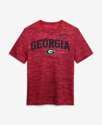 Nike мужская футболка с логотипом Georgia Bulldogs Primetime Arch, технология Dri-FIT, красный цвет