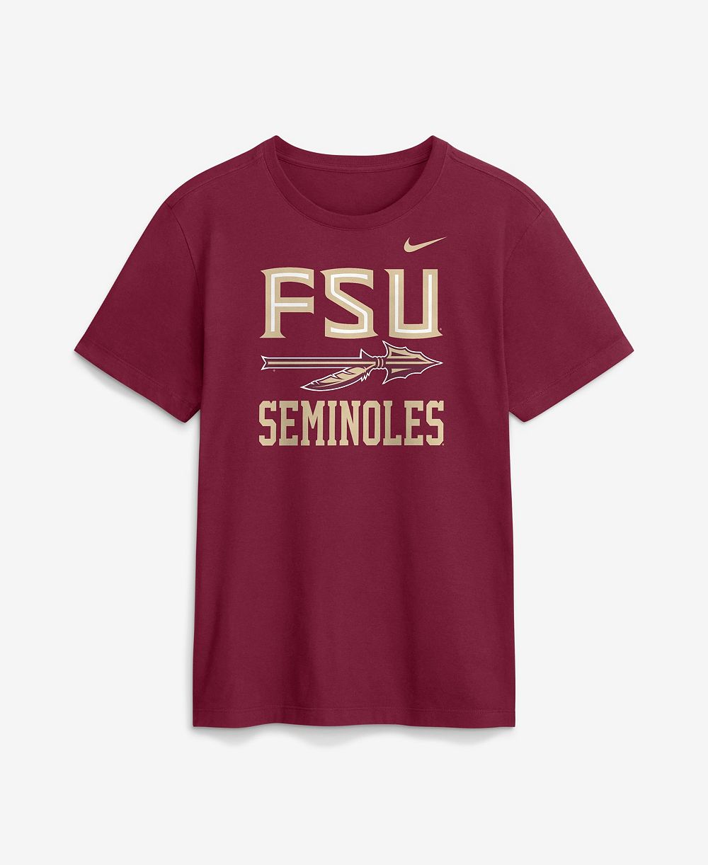 Nike Men's Garnet Florida State Seminoles Primetime Logo Mantra T-Shirt