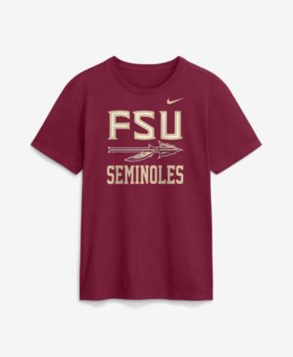 Nike мужская футболка с логотипом Florida State Seminoles, цвет гранатовый, серия Primetime Logo Mantra